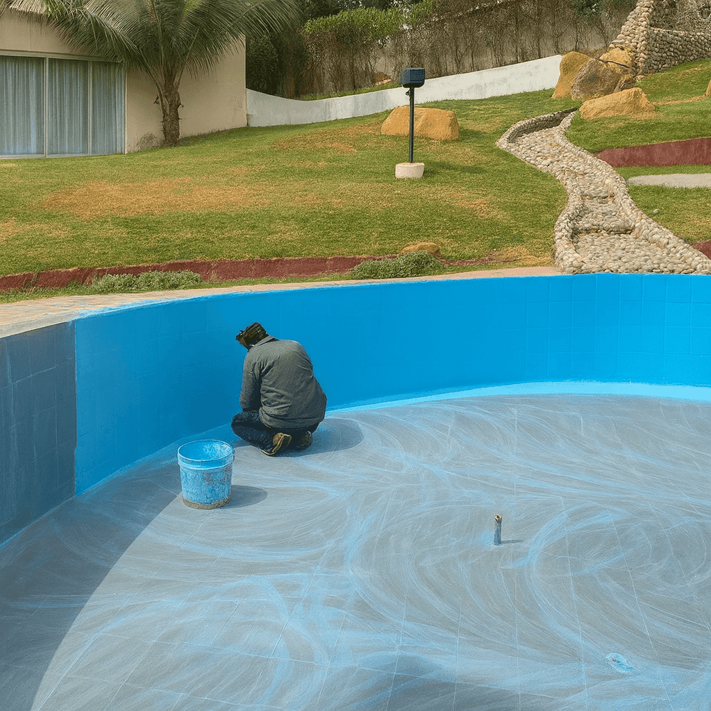 Waterproof paint for Swimming Pool