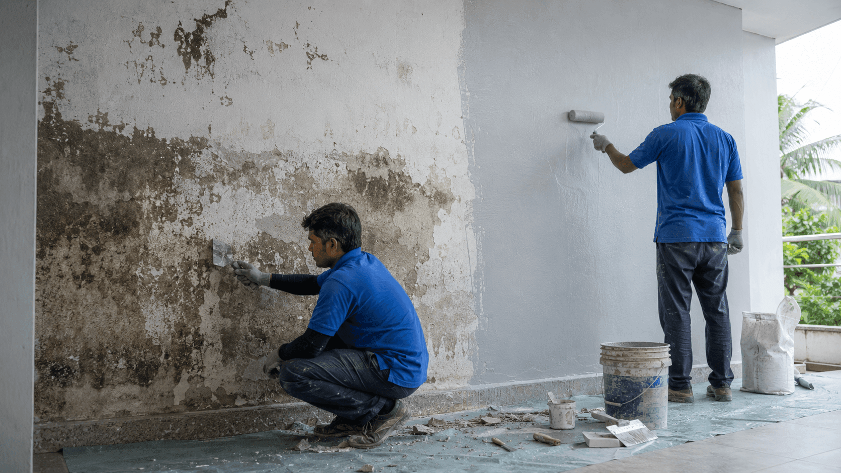 Wall Seepage Treatment