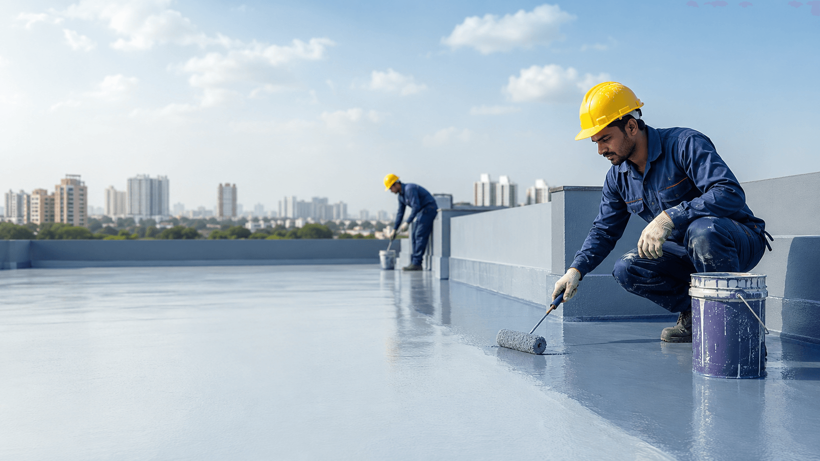 Waterproofing background