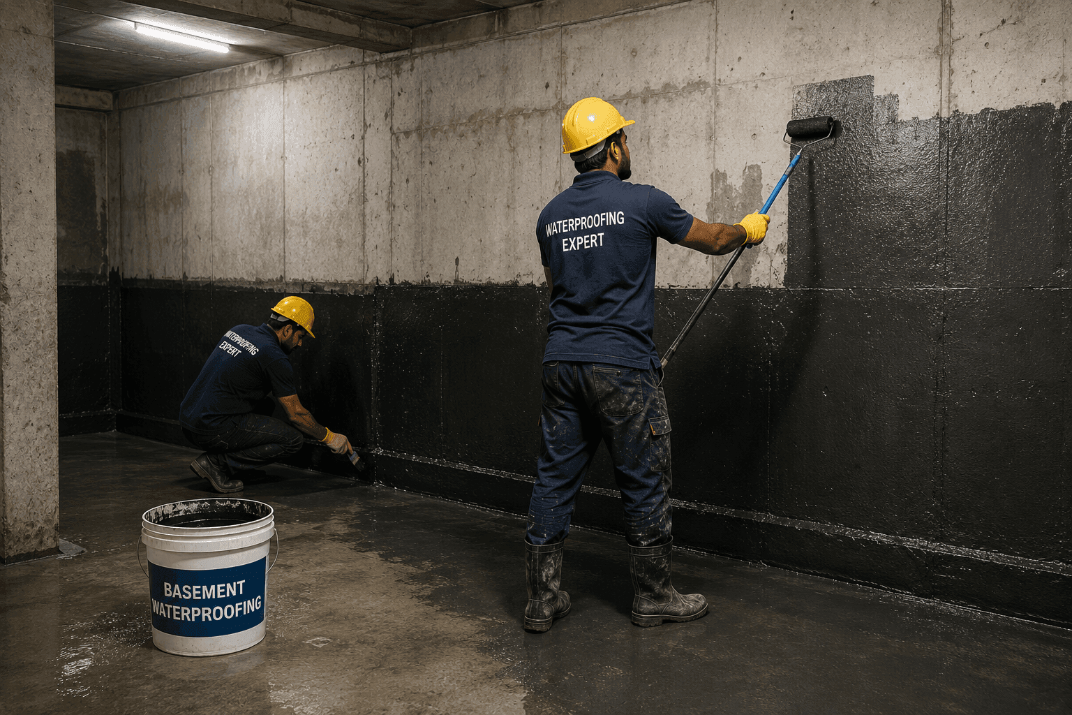 Bathroom, Wall & Basement Seepage Repair