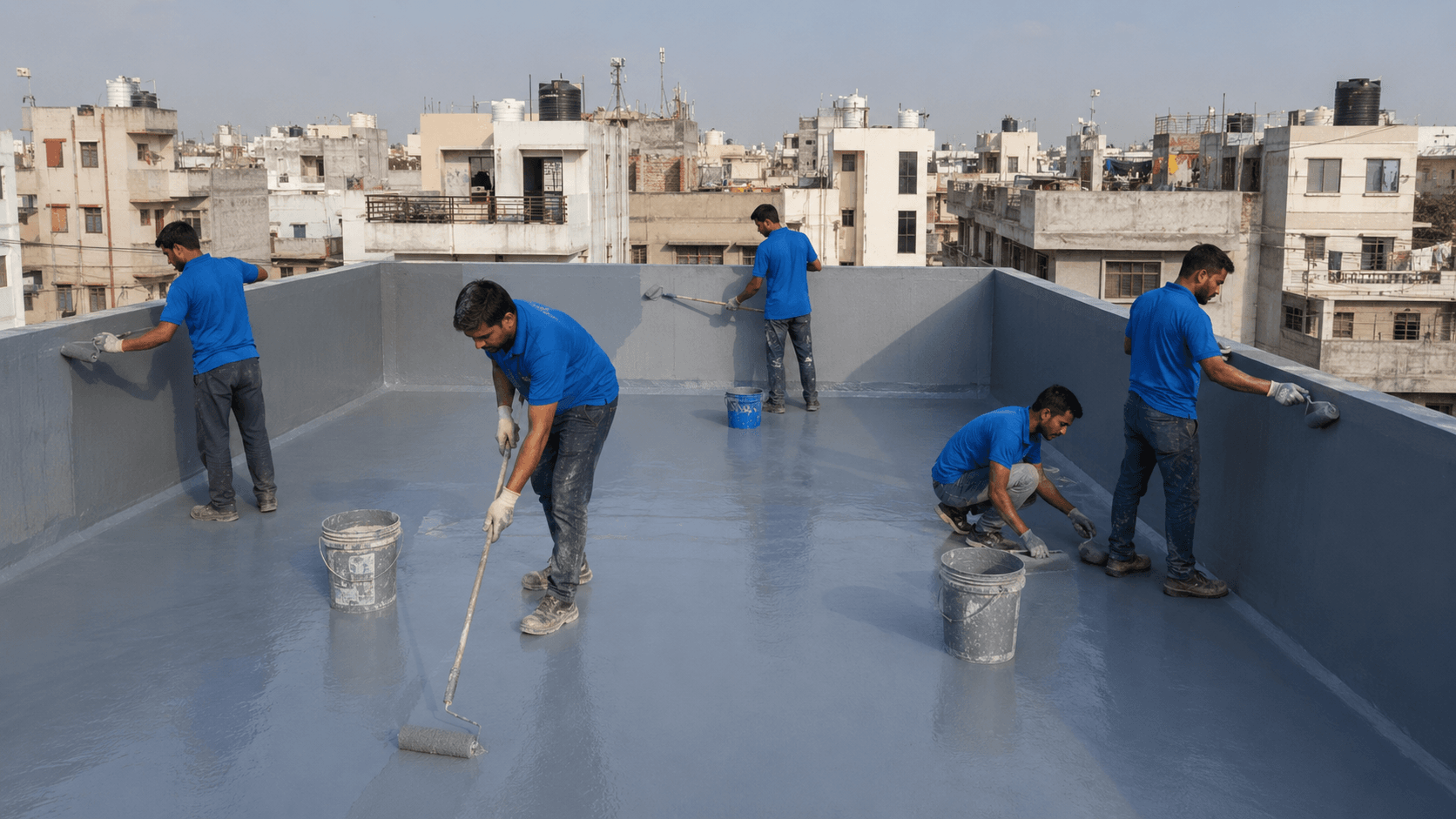 Waterproofing background
