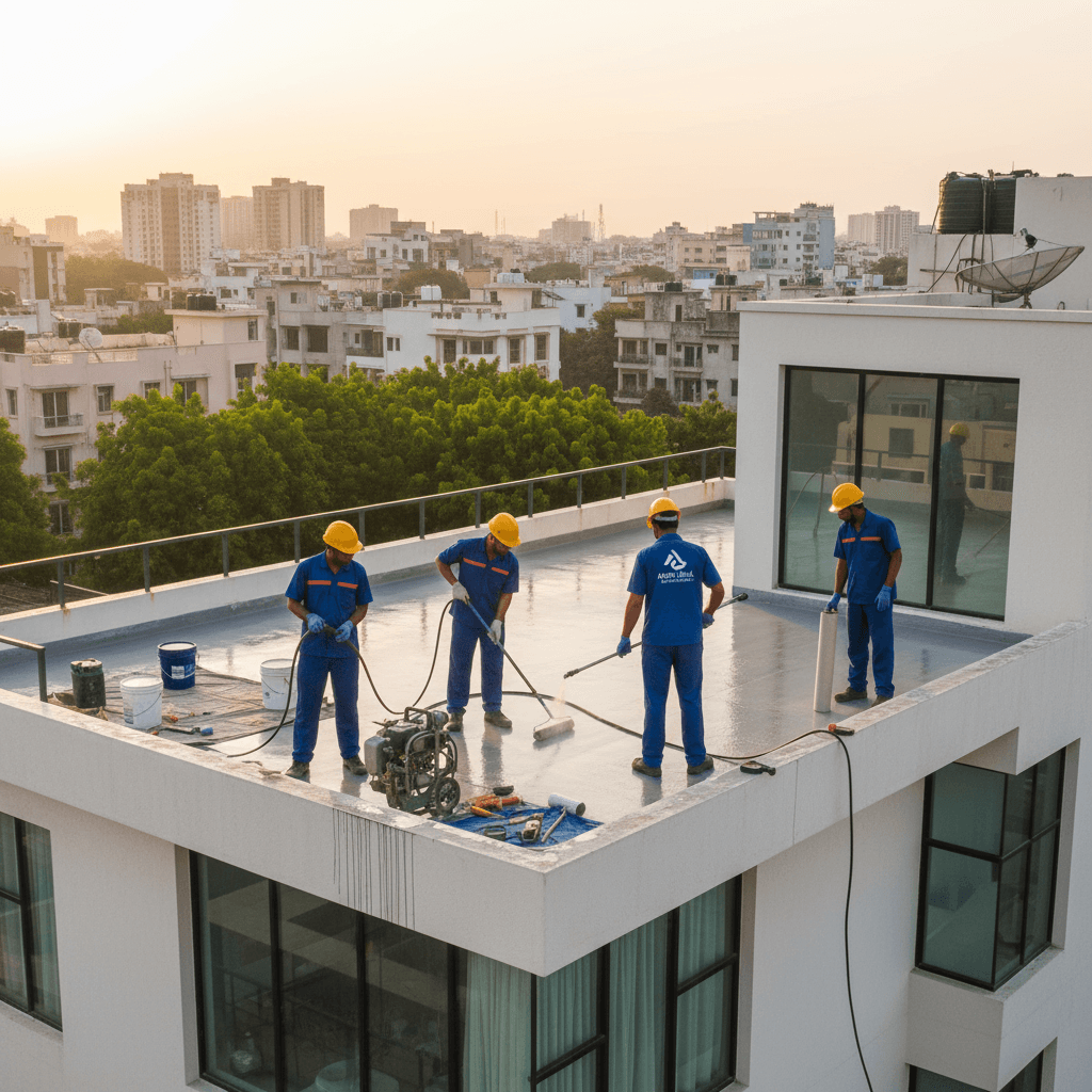 Waterproofing background