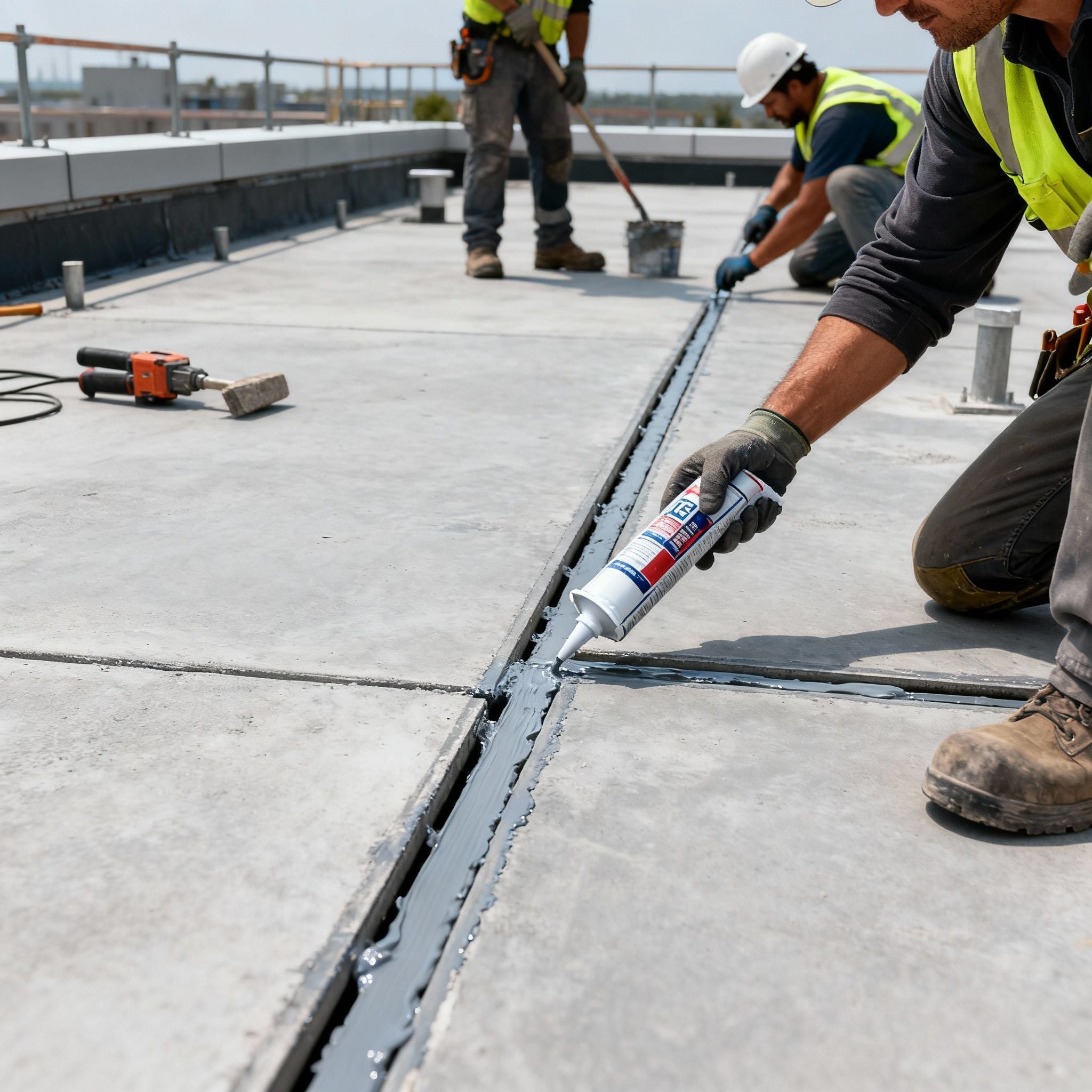 Expansion Joint Treatment Terrace