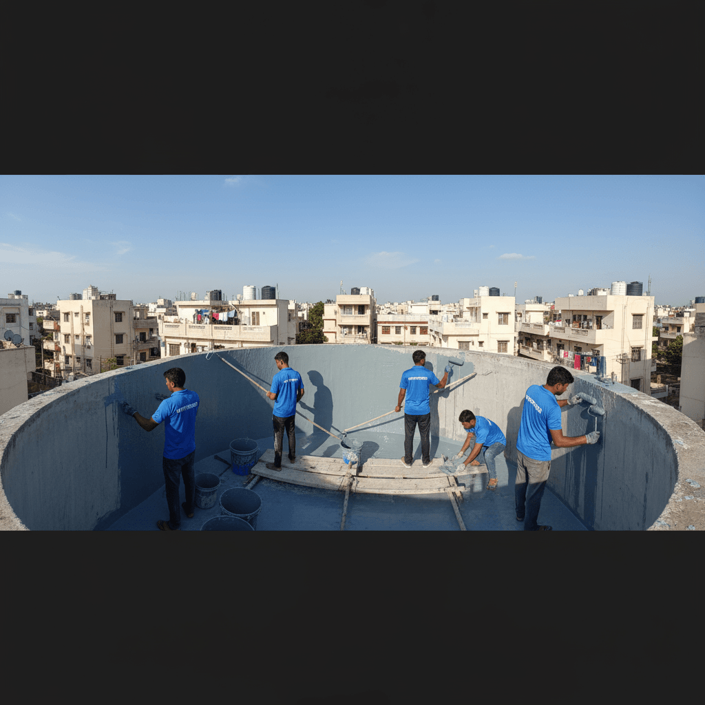 Waterproofing background